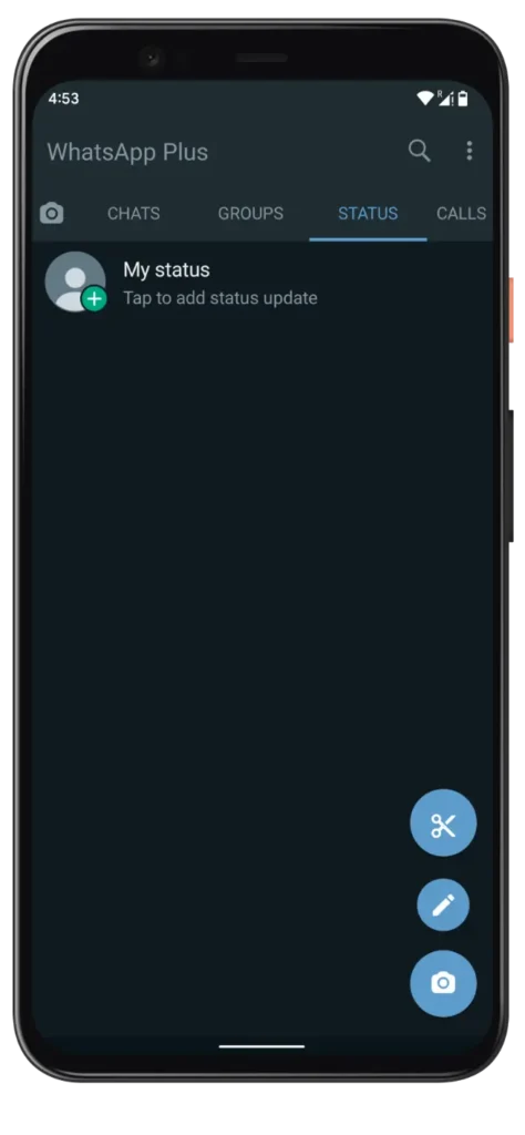 Mavi WhatsApp Plus Durumu